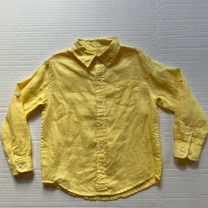 JANIE & JACK Boys Lenin Button Down Shirt size 5